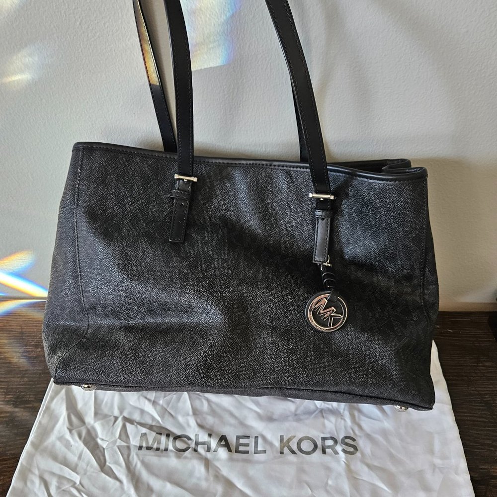 Michael Kors Black Handbag w/ Protective Bag